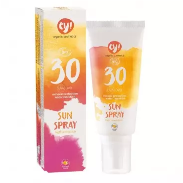 eco cosmetics -  Eco Cosmetics Ey! Spray na słońce SPF 30, 100 ml 